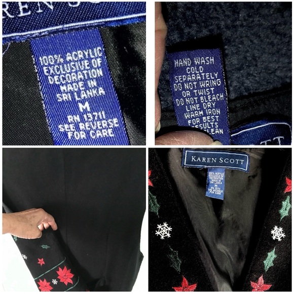 🎁🆕”Not ugly"unisex Xmas-theme vest, felt-like, comfy vintage-suitable as a gift - Picture 14 of 16